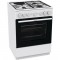 Gorenje GK6B43WD Κουζίνα 71lt με Εστίες Φυσικού Αερίου & Ρεύματος Π60εκ. Λευκή